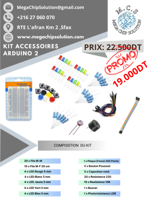 KIT accessoires arduino 2
